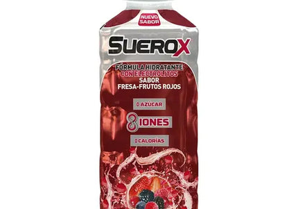 Suerox Bebida Hidratante Energética sabor a Frutos Rojos 630 Ml
