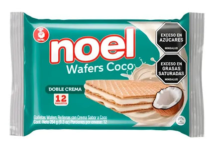 Galletas Wafer Coco Noel 12 Und