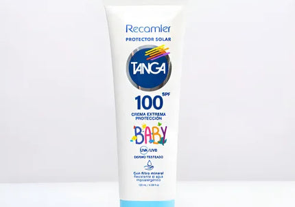 Bloqueador Tanga Spf 100 Baby Crema 120 Ml