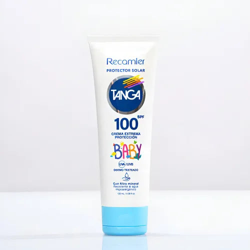 Bloqueador Tanga Spf 100 Baby Crema 120 Ml