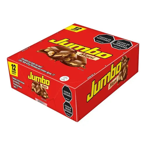 Chocolatina Jumbo Mani 35 Gr 12 Und