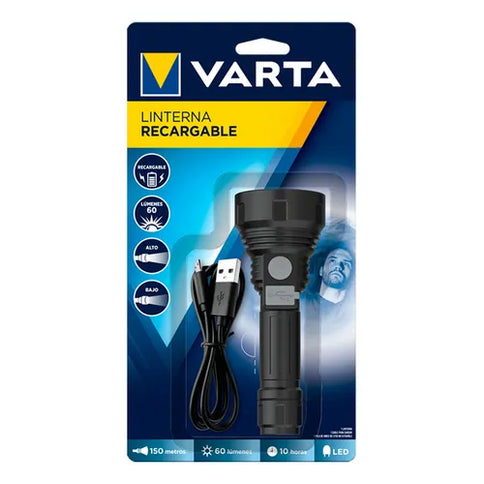 Linterna Varta Recargable 60 Lumenes