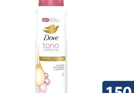 Desodorante Dove Spray Tono Uniforme 150 Ml M