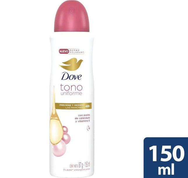 Desodorante Dove Spray Tono Uniforme 150 Ml M