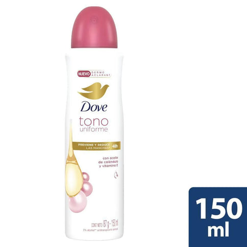 Desodorante Dove Spray Tono Uniforme 150 Ml M