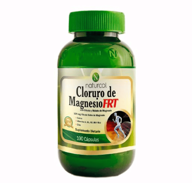 Cloruro De Magnesio Forte 100 Capsulas
