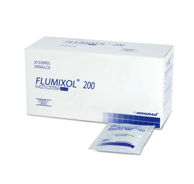 Flumixol 200 Mg 30 Sobres
