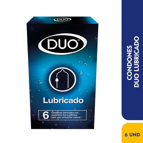 Preservativo Duo Lubricado 6 Und