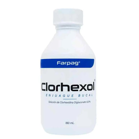 Enjuague Bucal Clorhexol 0.2% 180 Ml
