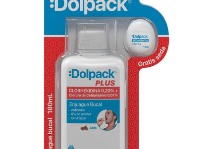 Enjuague Bucal Clorhex Dolpack Plus 0.20% 120Ml