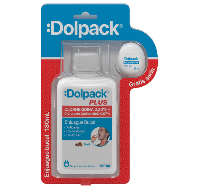 Enjuague Bucal Clorhex Dolpack Plus 0.20% 120Ml
