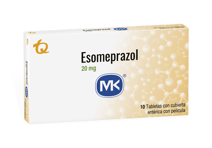Esomeprazol 20 Mg 10 Tabletas Mk