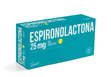 Espironolactona 25 Mg 300 Tabletas