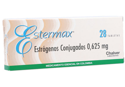 Estermax 0.625 Mg 28 Tabletas