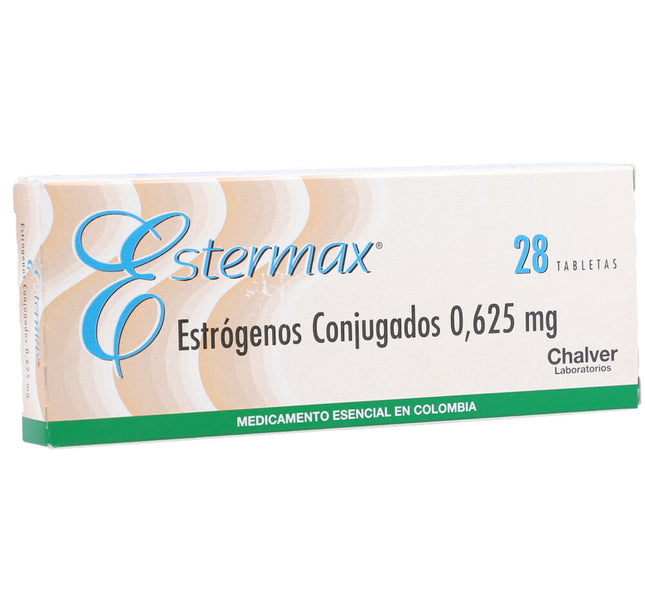 Estermax 0.625 Mg 28 Tabletas