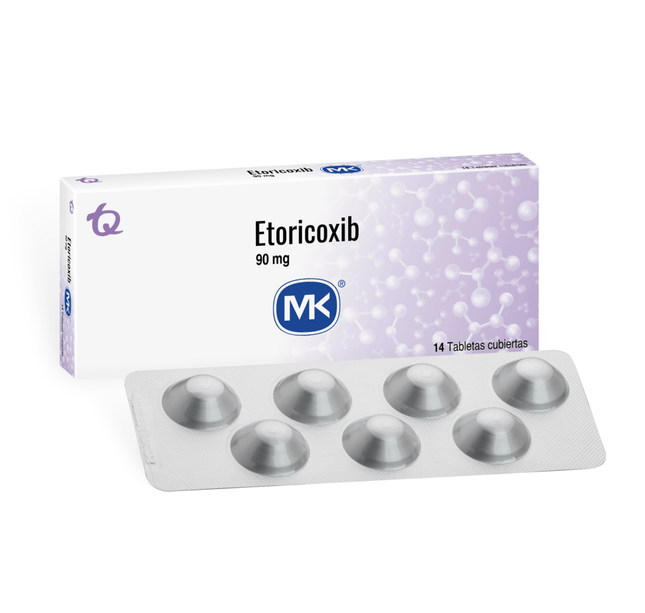 Etoricoxib 90 Mg 14 Tbs Mk