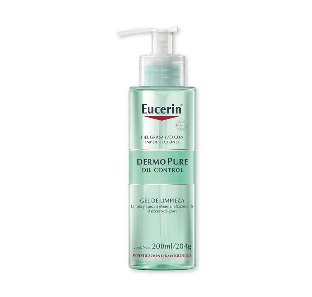 Gel Facial Eucerin Dermo Pure Oil 200Ml