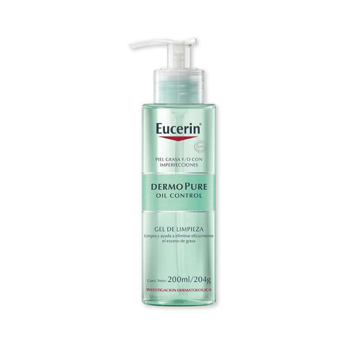 Gel Facial Eucerin Dermo Pure Oil 200Ml