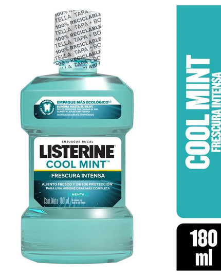 LISTERINE COOL MINT 180 ML