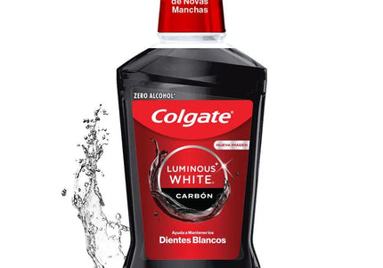 Enjuague Colgate Luminous White Carbon 250 Ml