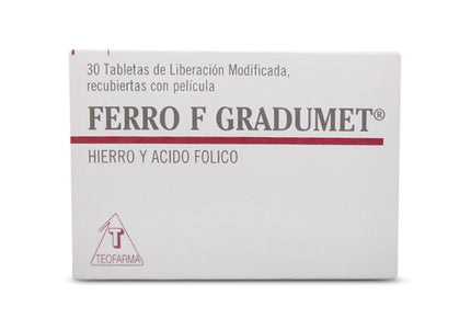 Ferro F Gradumet 30 Tabletas