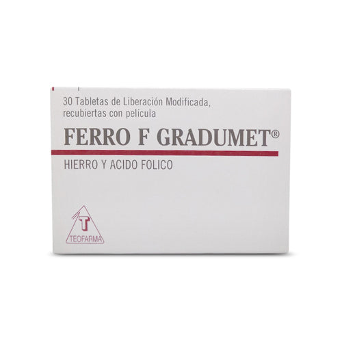 Ferro F Gradumet 30 Tabletas