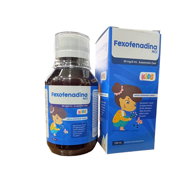 Fexofenadina Hcl 30Mg/5Ml 120 Ml