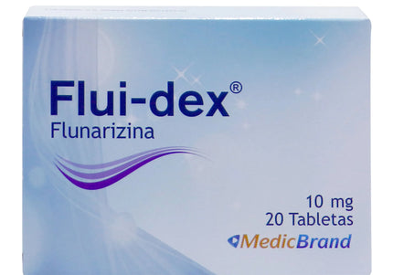 Flui-Dex 10 Mg Caja 20 Tabletas Coa