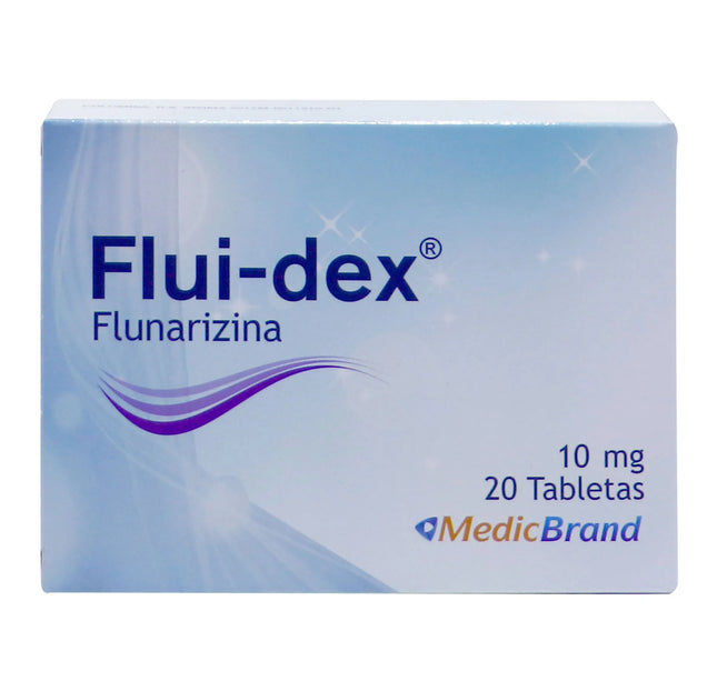 Flui-Dex 10 Mg Caja 20 Tabletas Coa