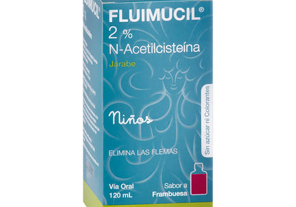 Fluimucil Ninos Jarabe 2% 120 Ml.