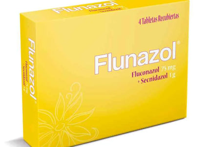 Flunazol 75 Mg 4 Tabletas
