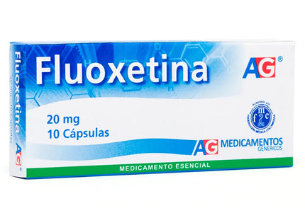 Fluoxetina 20 Mg 10 Capsulas Ag
