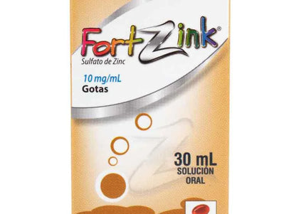 Fortzink Gotas 10 Mg 30 Ml