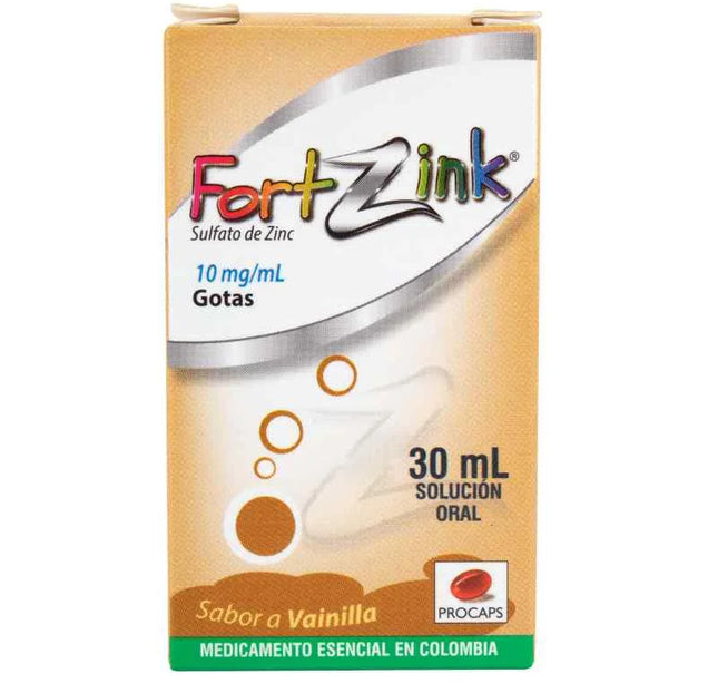Fortzink Gotas 10 Mg 30 Ml