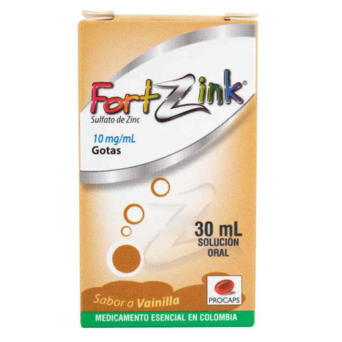 Fortzink Gotas 10 Mg 30 Ml
