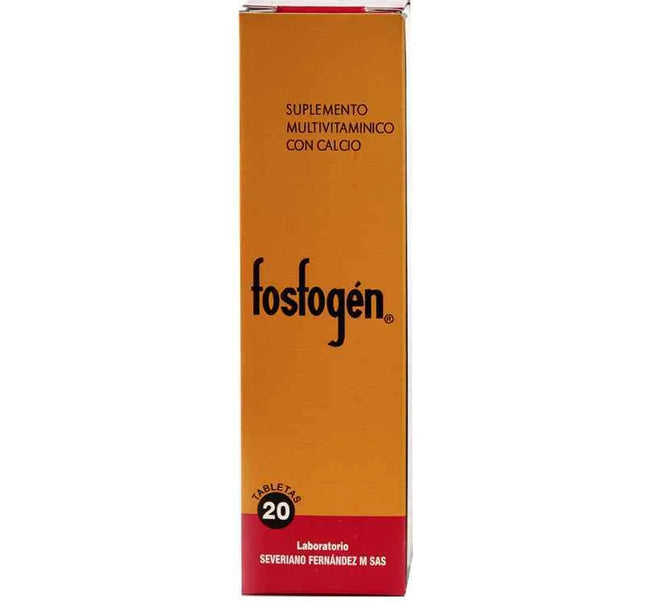 Fosfogen 20 Tabletas