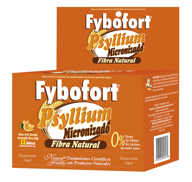 Fybofort Psyllium Micronizado 12 Sobres