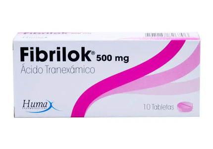Fibrilok 500Mg 10 Tabletas