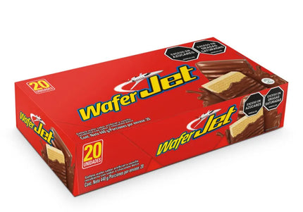 Galletas Wafer Jet Vainilla 20 Und