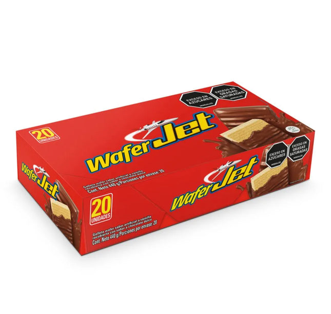 Galletas Wafer Jet Vainilla 20 Und