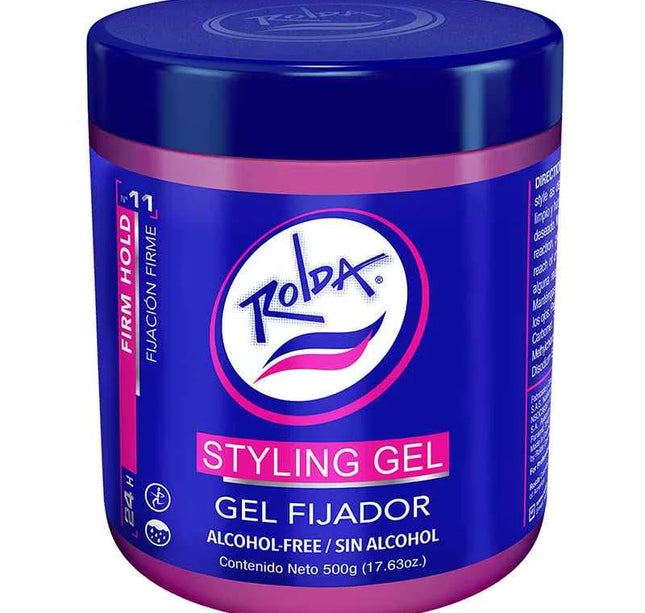 Gel Fijador Rolda Morado 500 Gr