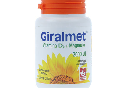Giralmet Vitamina D 2000 Ui 100 Tbs