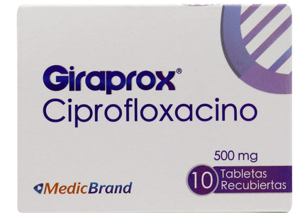 Giraprox 500 Mg 10 Tabletas Coa