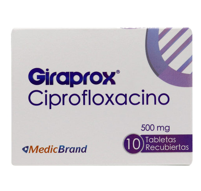 Giraprox 500 Mg 10 Tabletas Coa