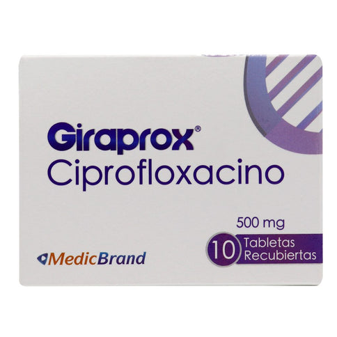 Giraprox 500 Mg 10 Tabletas Coa