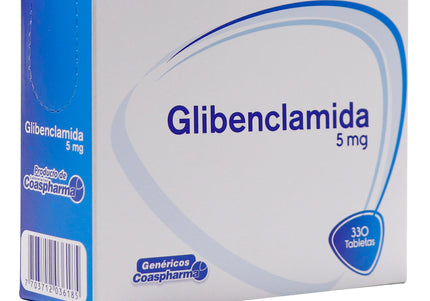 Glibenclamida 5 Mg 330 Tbs Coa