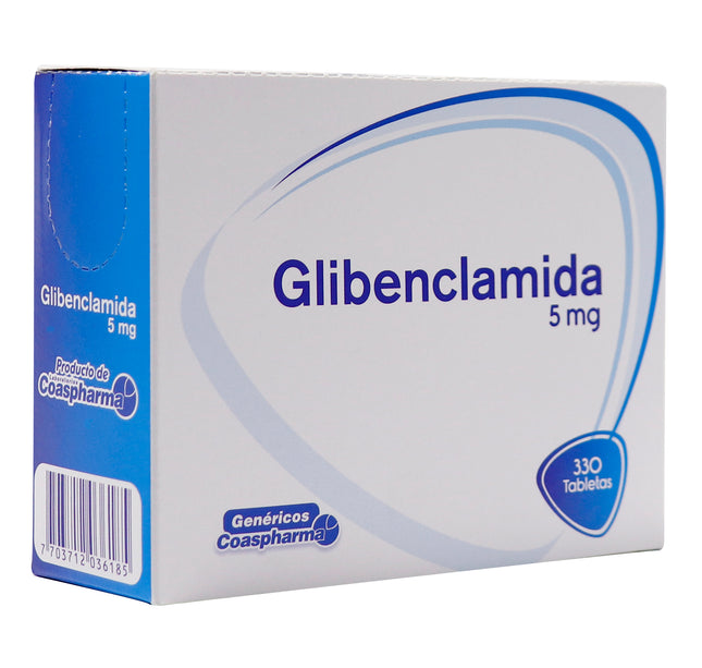 Glibenclamida 5 Mg 330 Tbs Coa