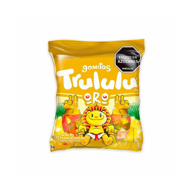 Gomas Trululu Oro Bolsa 70 Gr