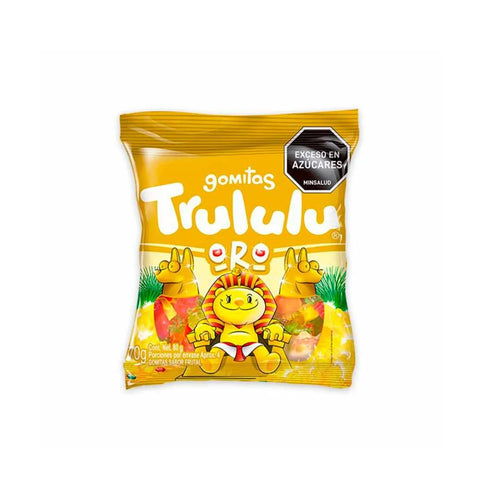 Gomas Trululu Oro Bolsa 70 Gr