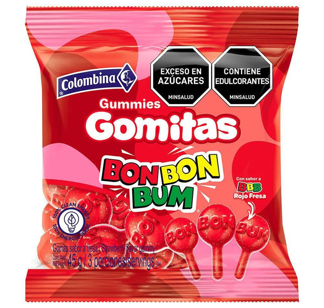 Gomitas Bon Bon Bum Fresa 45G
